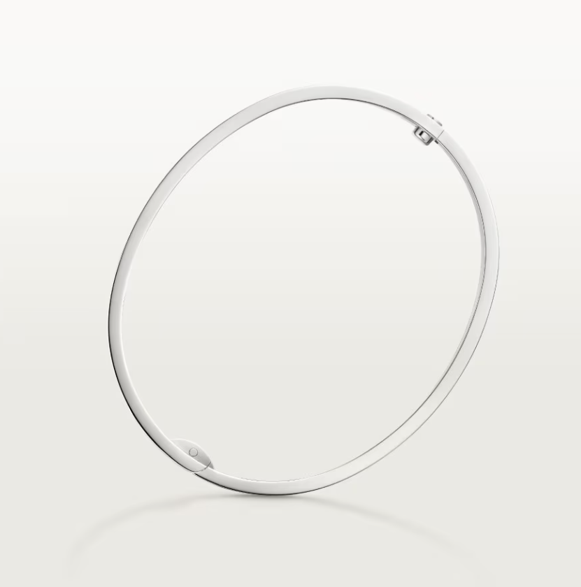[LUXE]NEW-LOVE-6.1MM-Width Diamond-Studded Bracelet