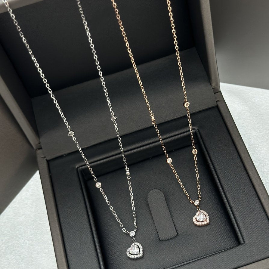 [LUXE]JOY HEART DIAMOND NECKLACE