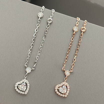 [LUXE]JOY HEART DIAMOND NECKLACE