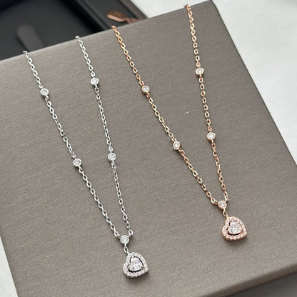 [LUXE]JOY HEART DIAMOND NECKLACE