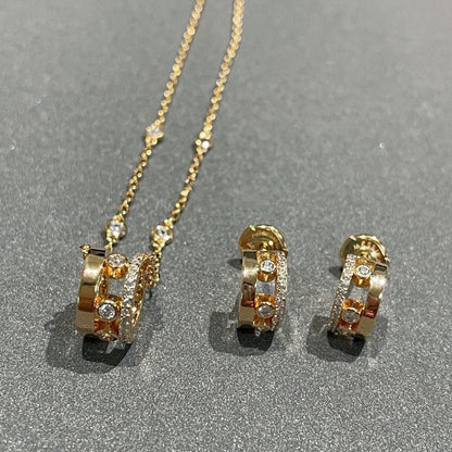 [LUXE]CHAIN MOVE ROMANE PEDAND NECKLACE