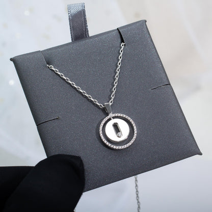 [LUXE]LUCKY MOVE PM NECKLACE SILVER DIAMOND