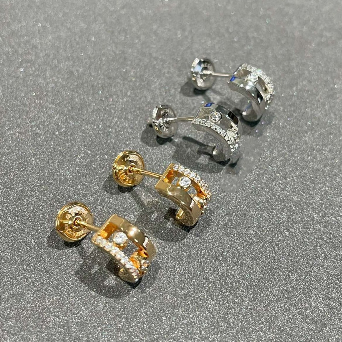 [LUXE]MOVE ROMANE EARRINGS DIAMOND