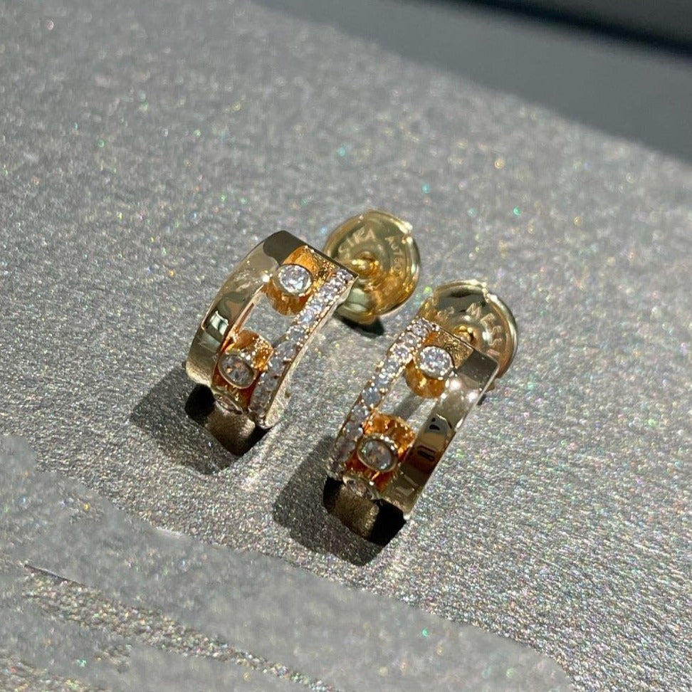 [LUXE]MOVE ROMANE EARRINGS DIAMOND