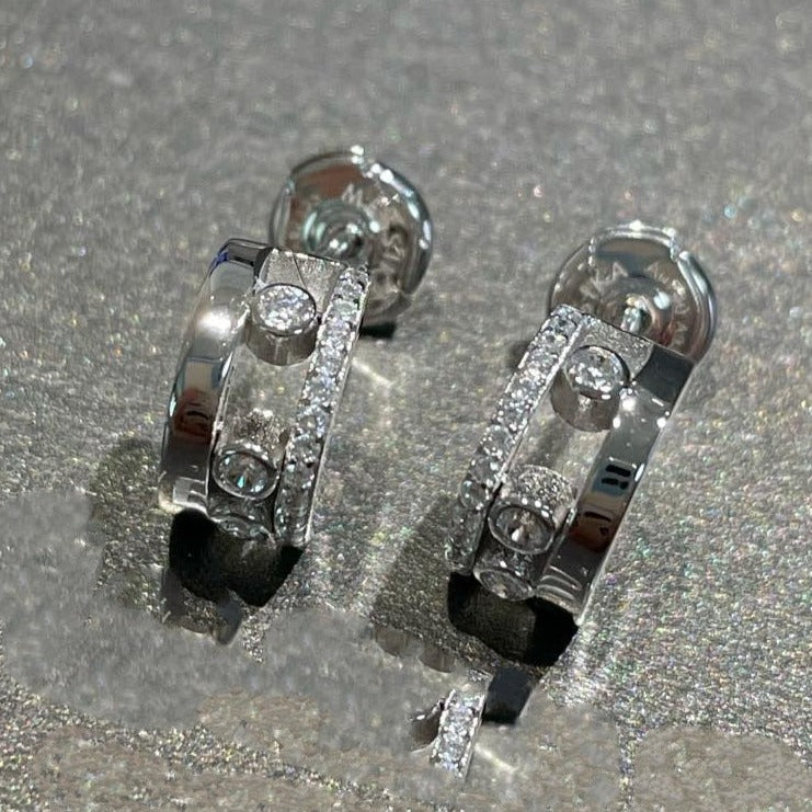 [LUXE]MOVE ROMANE EARRINGS DIAMOND