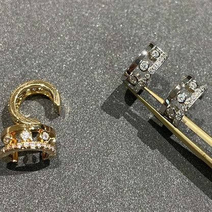 [LUXE]MOVE ROMANE EARRINGS DIAMOND