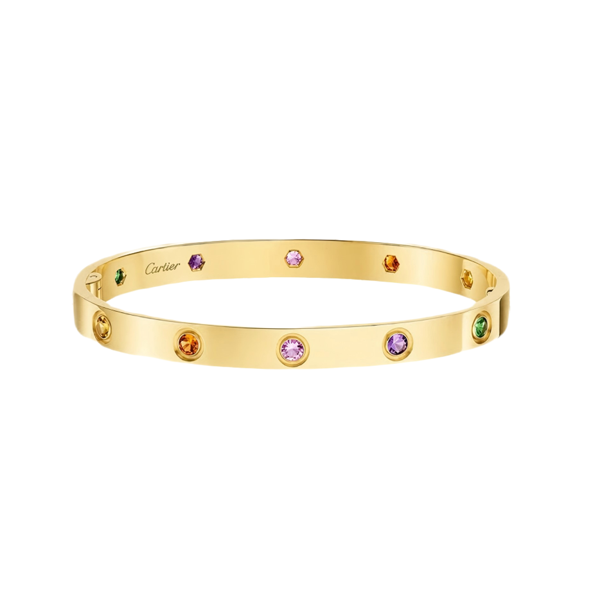 [LUXE]2026 RAINBOW LOVE BRACELET 6.1MM  10 DIAMONDS