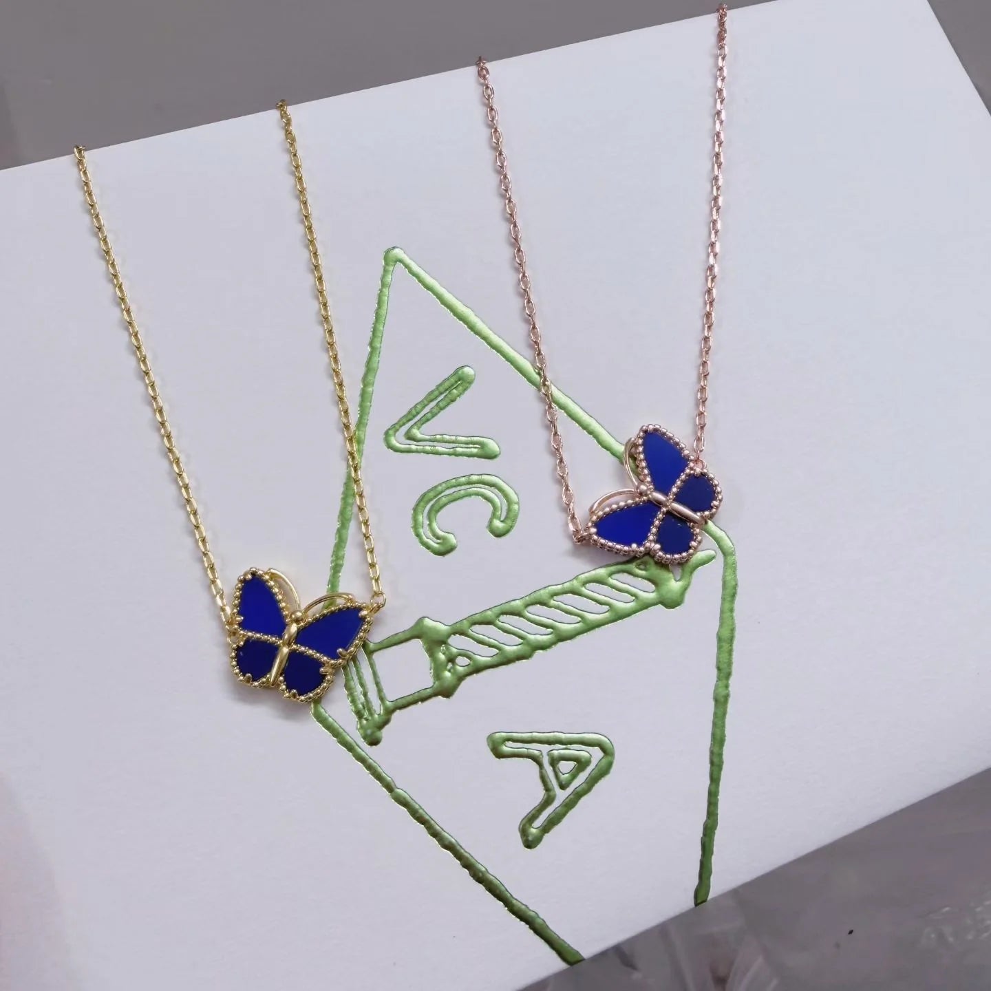 [LUXE] 2026 NEW LUCKY BUTTERFLY 1 MOTIFS NECKLACE
