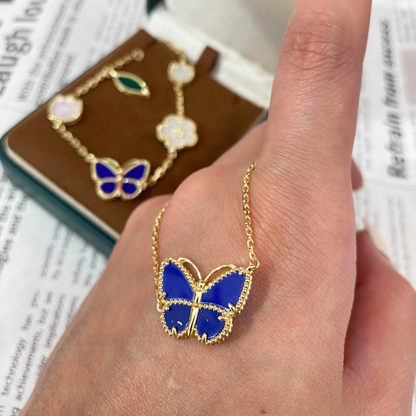 [LUXE] 2026 NEW LUCKY BUTTERFLY 1 MOTIFS NECKLACE