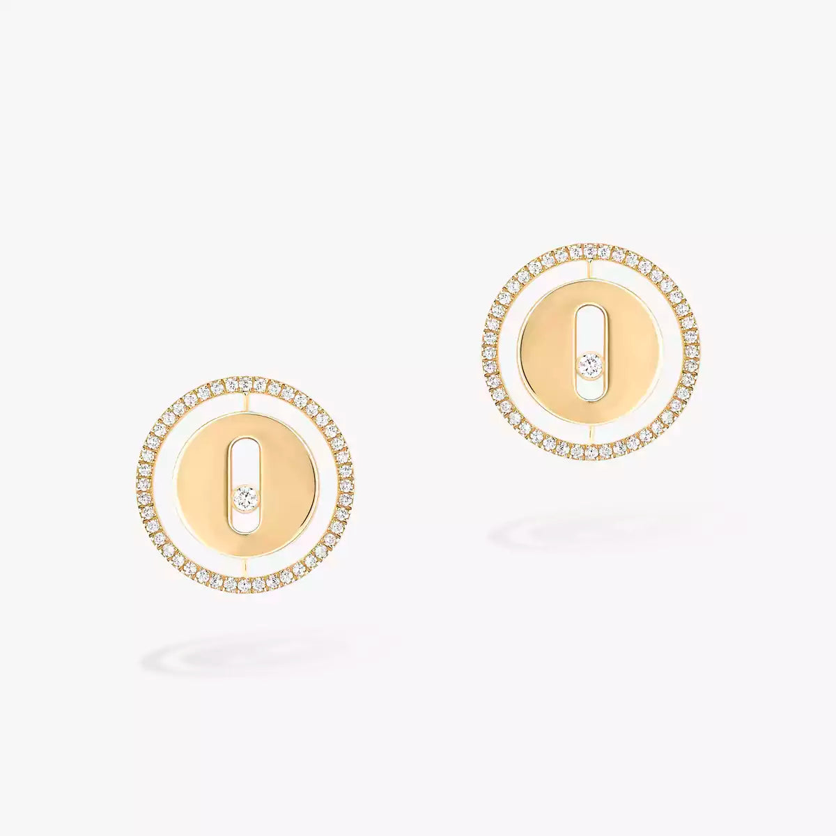 [LUXE]Lucky Move Diamond Earrings
