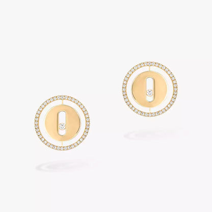[LUXE]Lucky Move Diamond Earrings