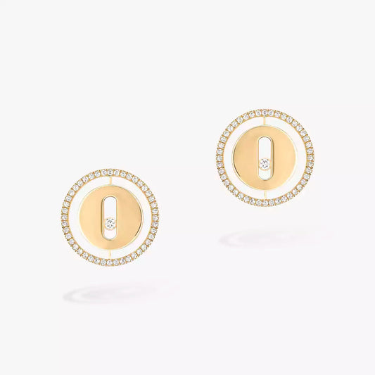 [LUXE]Lucky Move Diamond Earrings