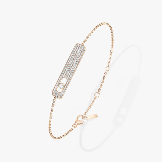[LUXE]MOVE CLASSIQUE DIAMOND PAVED BRACELET