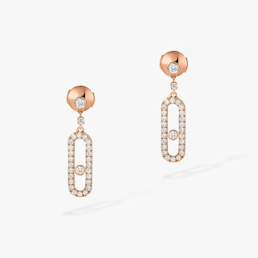 [LUXE]DORMEUSES MOVE UNO DIAMOND EARRINGS