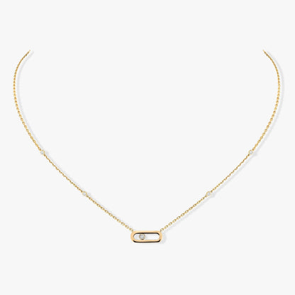 [LUXE]MOVE UNO DIAMOND NECKLACE
