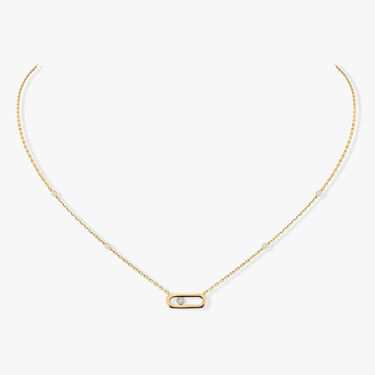 [LUXE]MOVE UNO DIAMOND NECKLACE