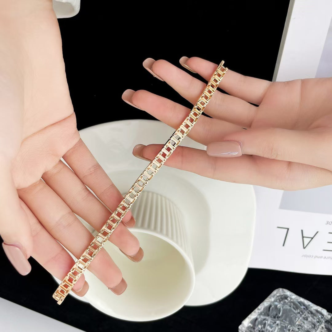 [LUXE jewelrys]TF CHAIN BRACELET