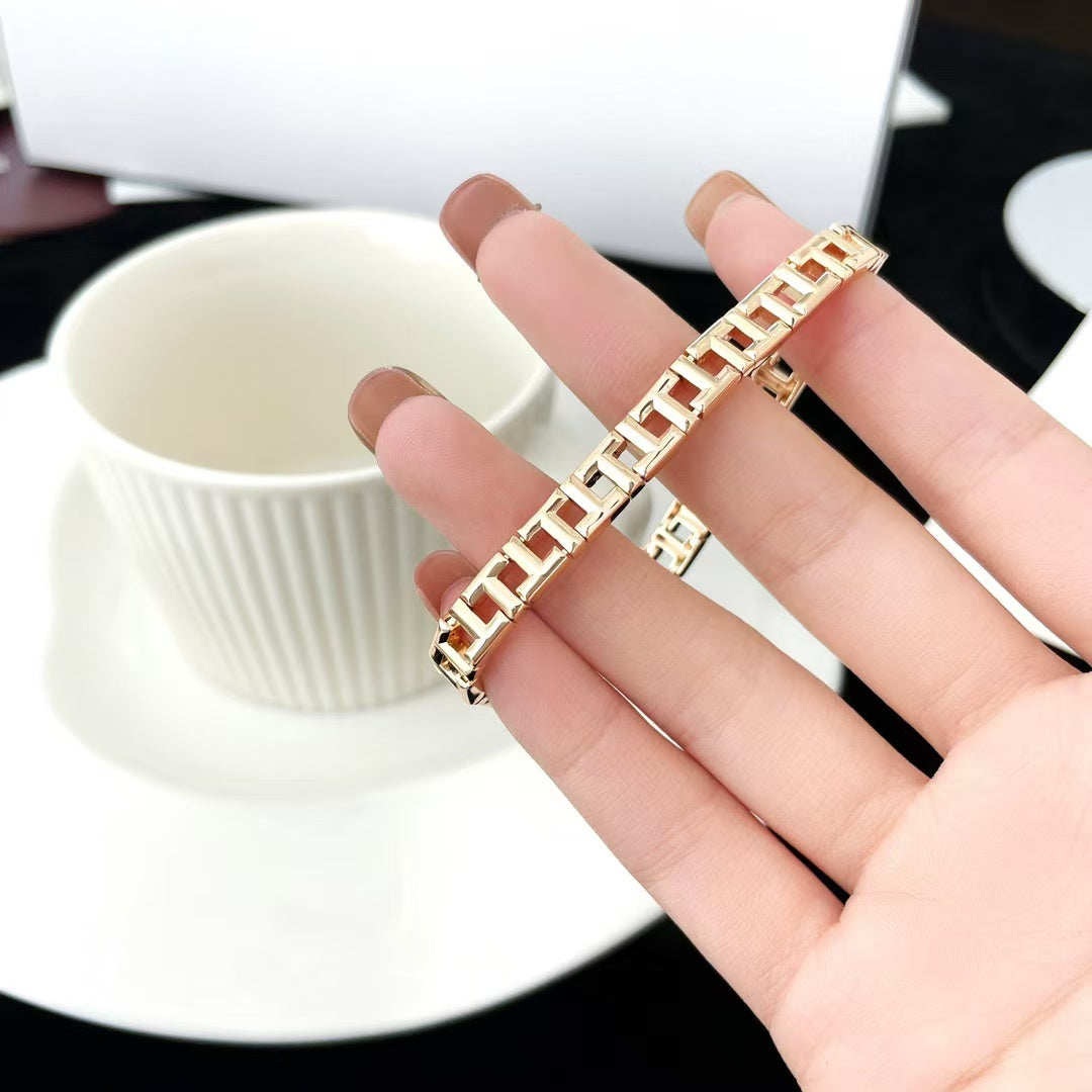 [LUXE jewelrys]TF CHAIN BRACELET