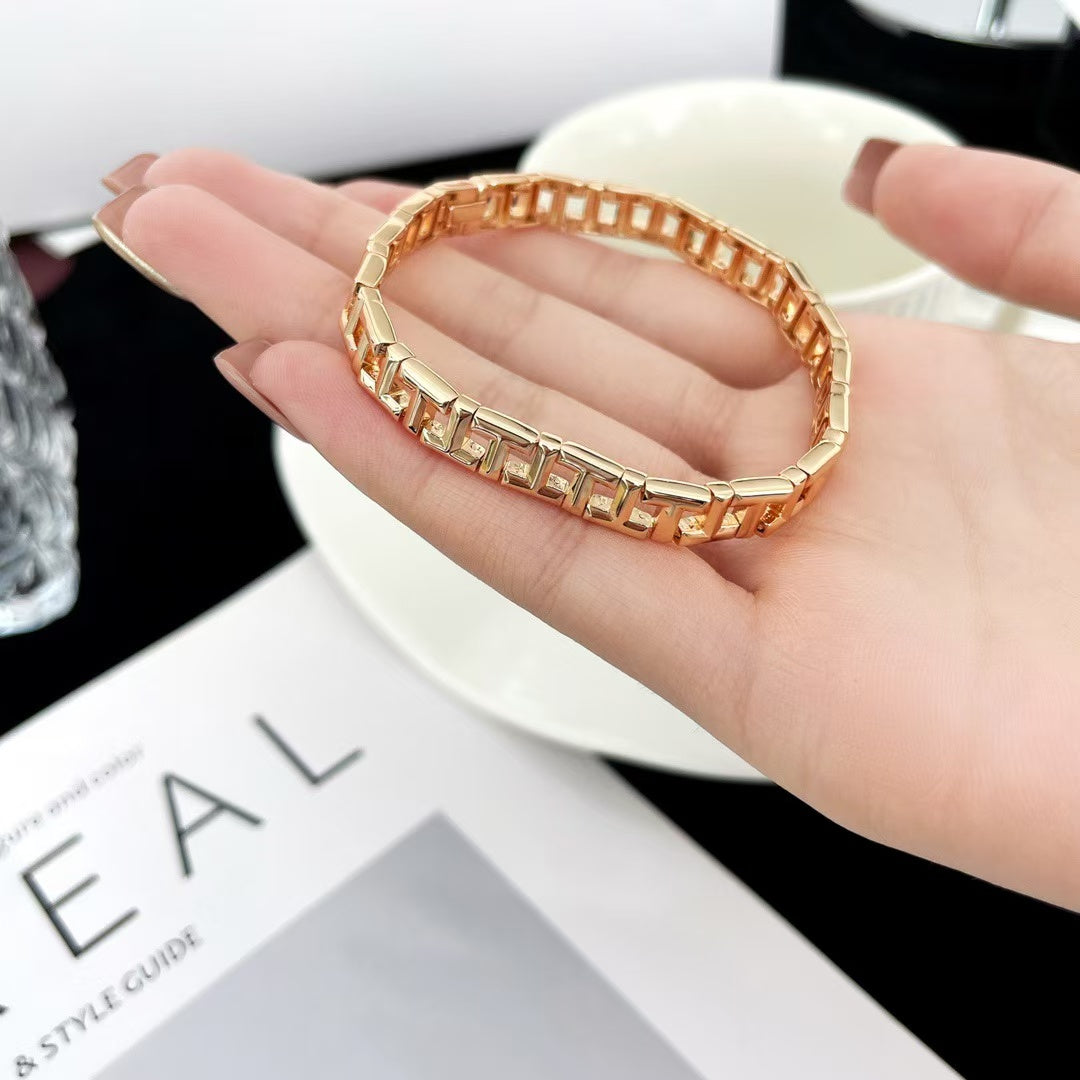 [LUXE jewelrys]TF CHAIN BRACELET