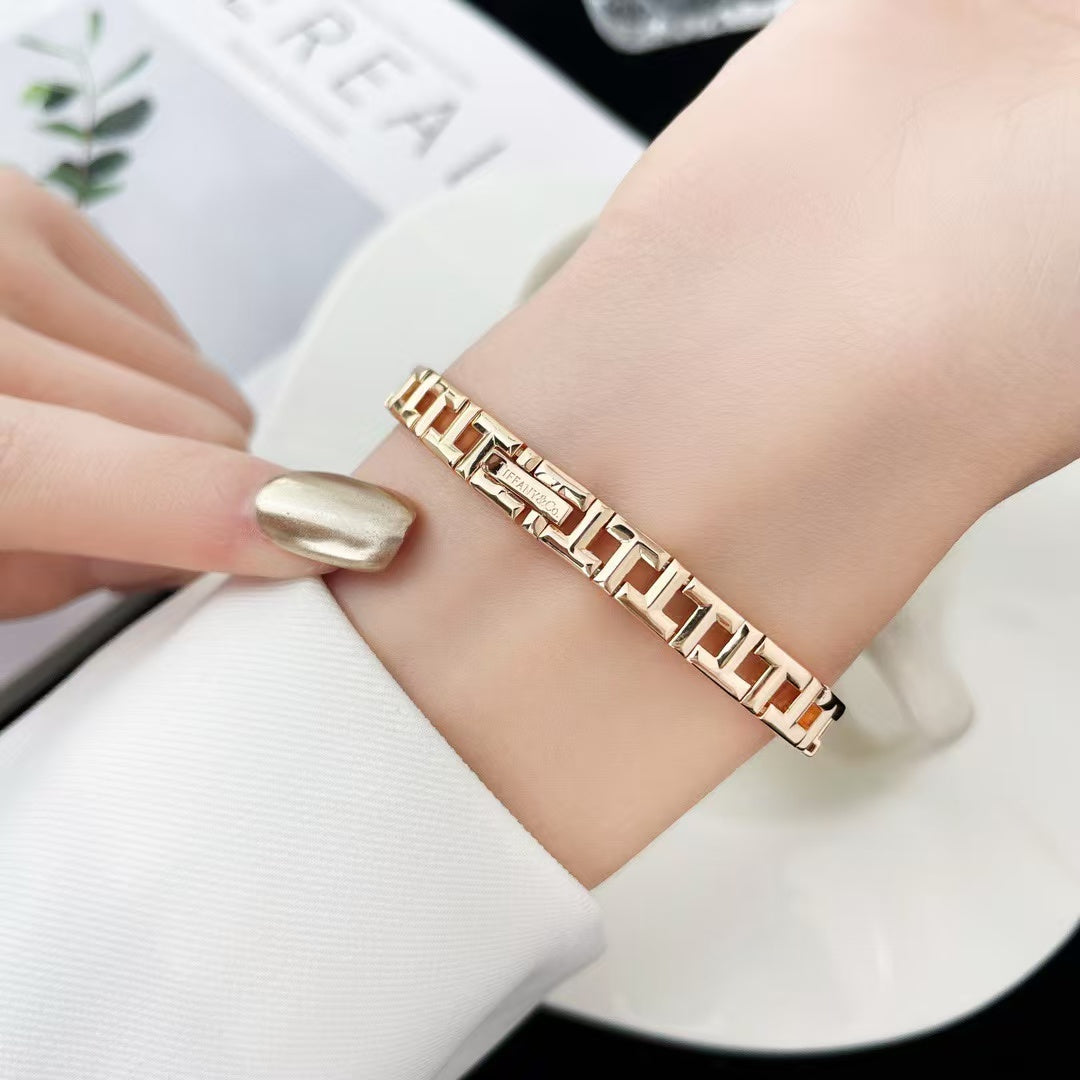 [LUXE jewelrys]TF CHAIN BRACELET