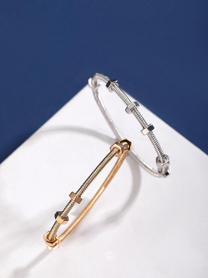 [LUXE jewelrys]CT THREADED BRACELET