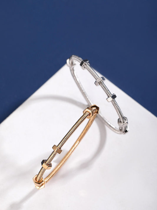 [LUXE jewelrys]CT THREADED BRACELET