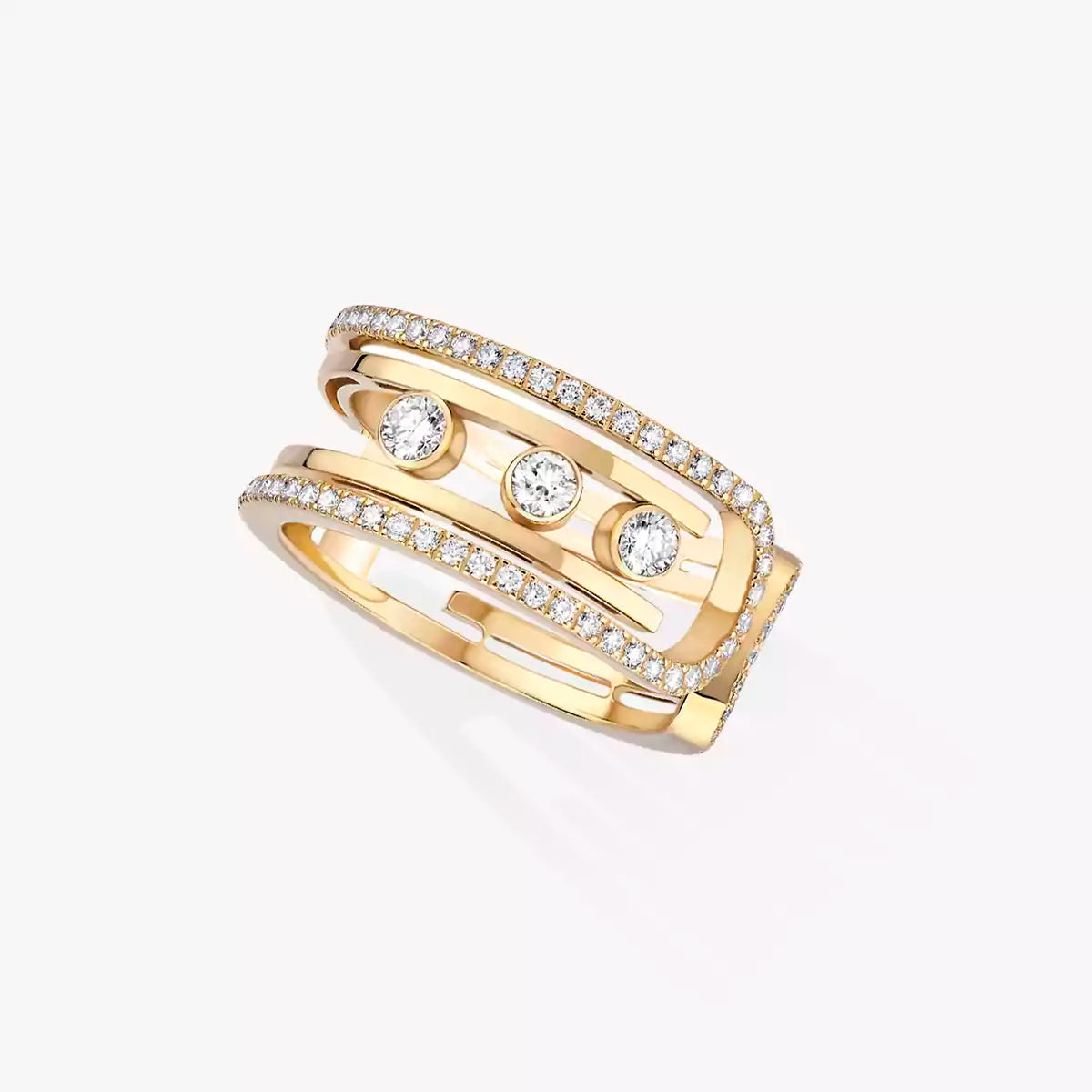 [LUXE]Move 10th Diamond Ring in Gold