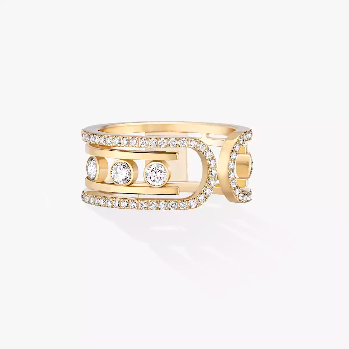 [LUXE]Move 10th Diamond Ring in Gold
