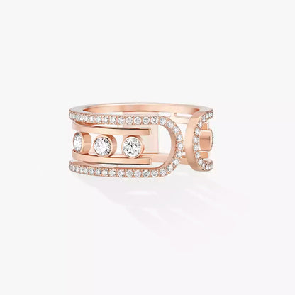 [LUXE]Move 10th Diamond Ring in Gold