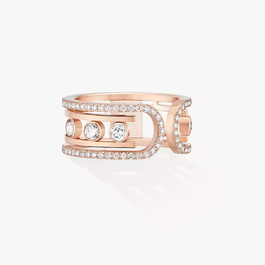 [LUXE]Move 10th Diamond Ring in Gold