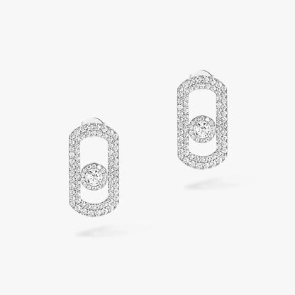 [LUXE]So Move Pave_-Set Diamond Earrings in Silver