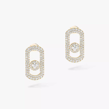 [LUXE]So Move Pave_-Set Diamond Earrings in Silver