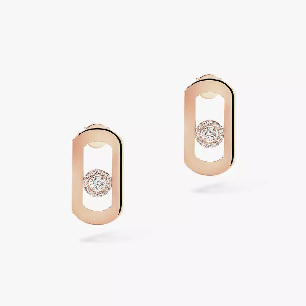 [LUXE]So Move Diamond Earrings in Yellow Gold