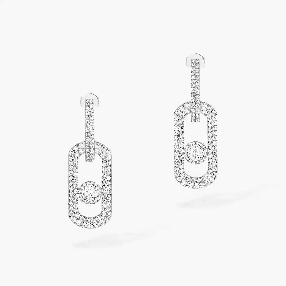 [LUXE]So Move XL Pave_-Set Diamond Pendant Earrings