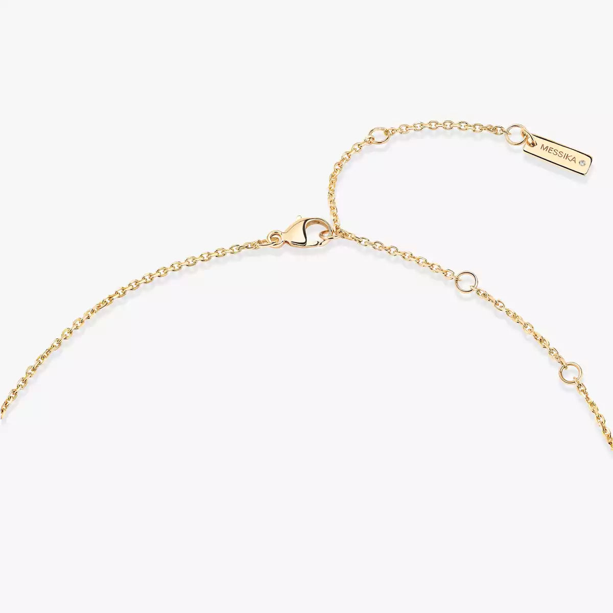 [LUXE]Lucky Eye Diamond Necklace in Rose Gold and Turquoise