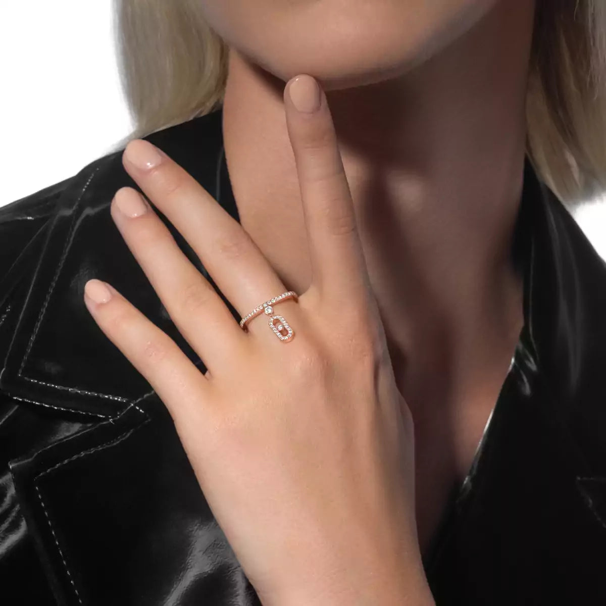[LUXE]Move Uno Diamond Ring