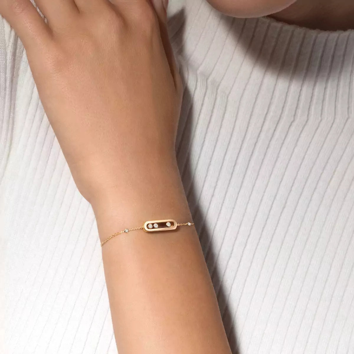 [LUXE]Baby Move Diamond Bracelet
