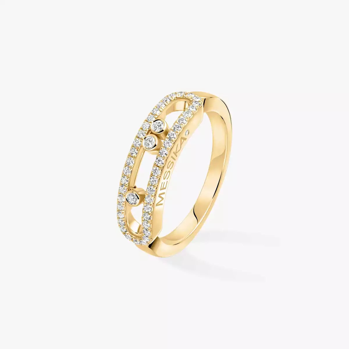 [LUXE] Baby Move Gold Diamond Pave_ Ring