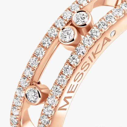 [LUXE] Baby Move Gold Diamond Pave_ Ring