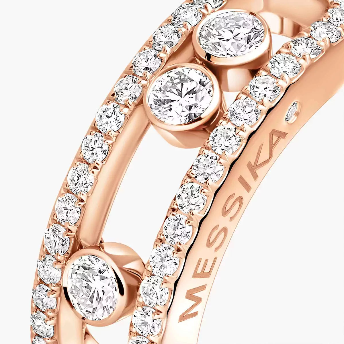 [LUXE] Move Gold Diamond Pave_ Ring