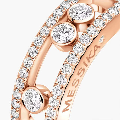 [LUXE] Move Gold Diamond Pave_ Ring