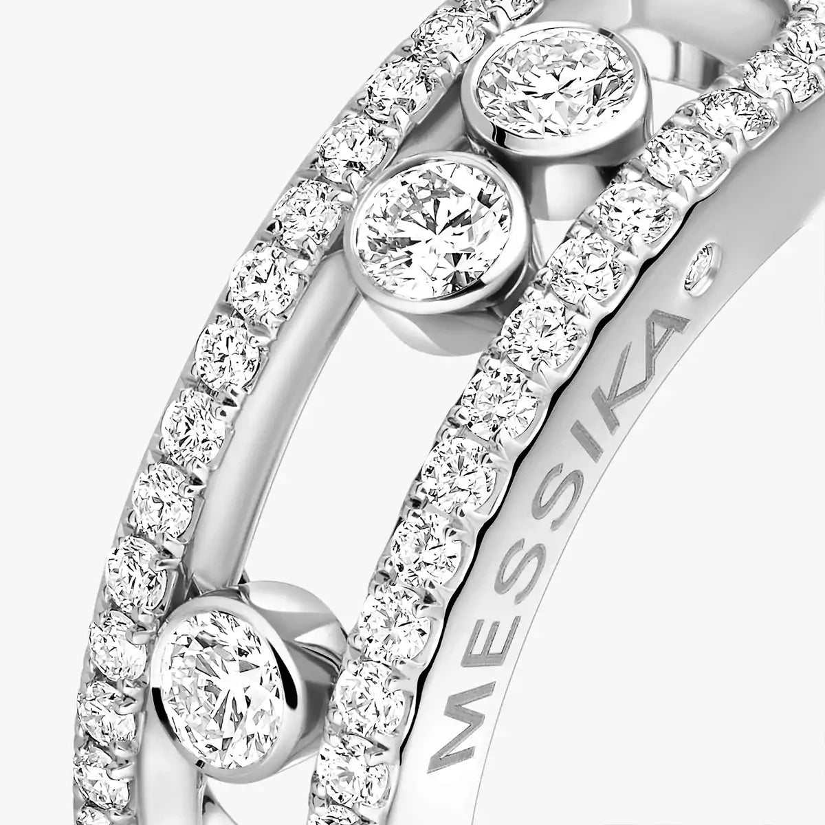 [LUXE] Move Gold Diamond Pave_ Ring