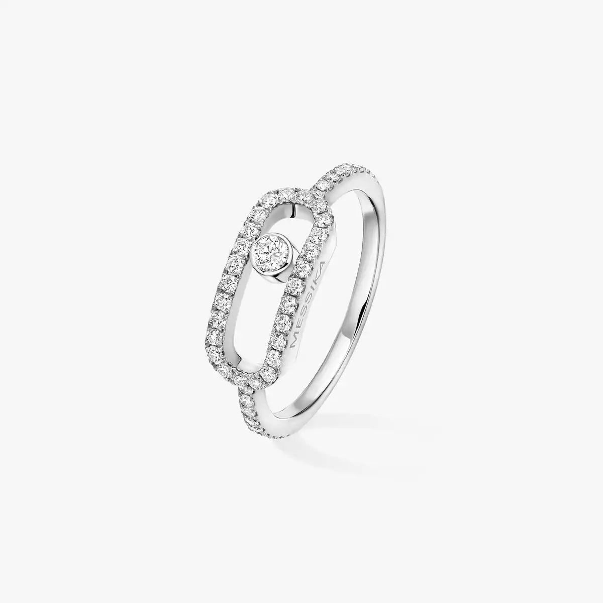 [LUXE]Move Uno Diamond Ring in Gold