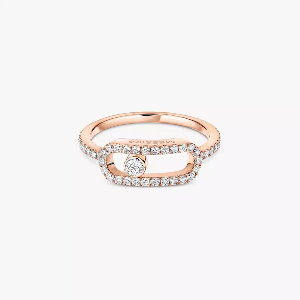 [LUXE]Move Uno Diamond Ring in Gold
