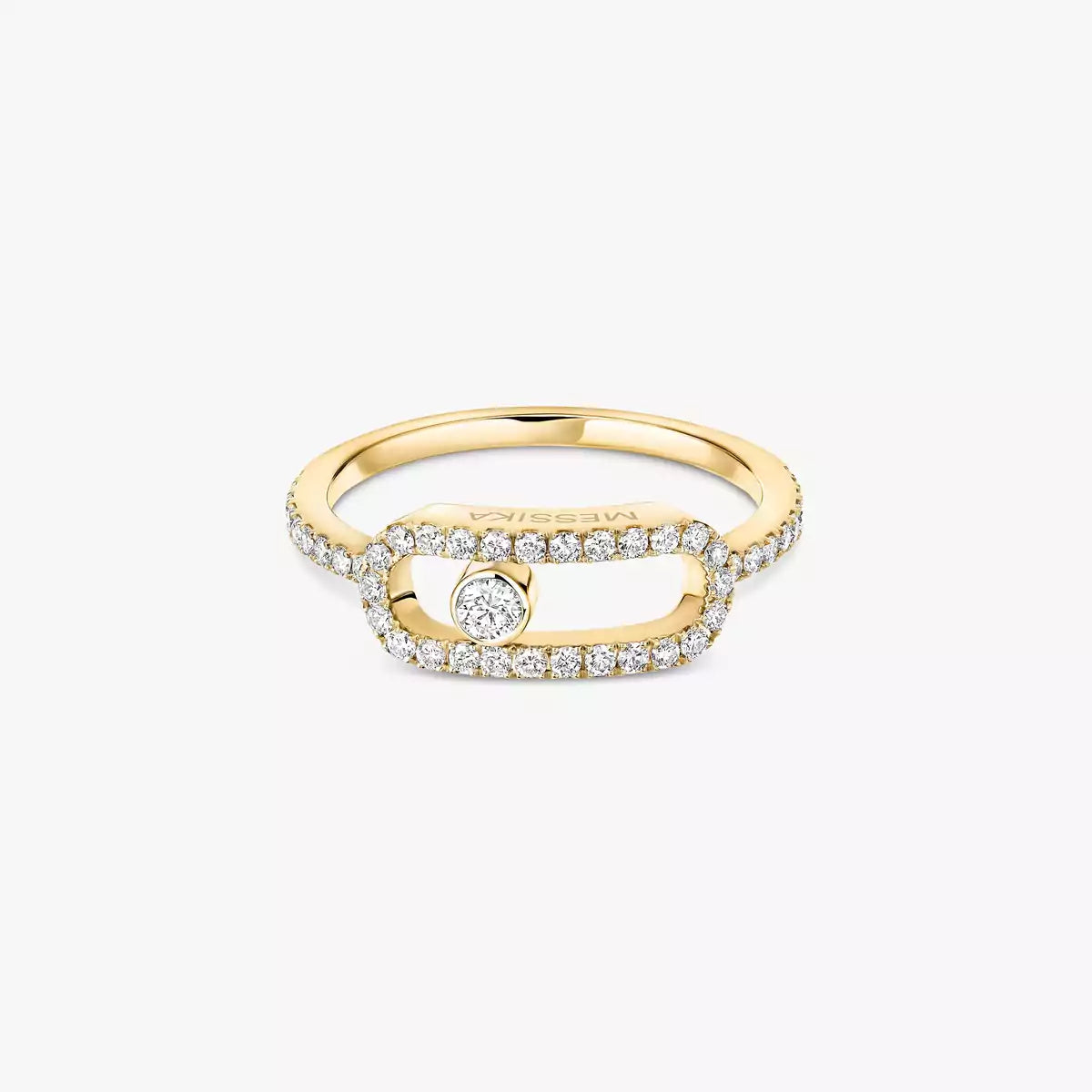 [LUXE]Move Uno Diamond Ring in Gold