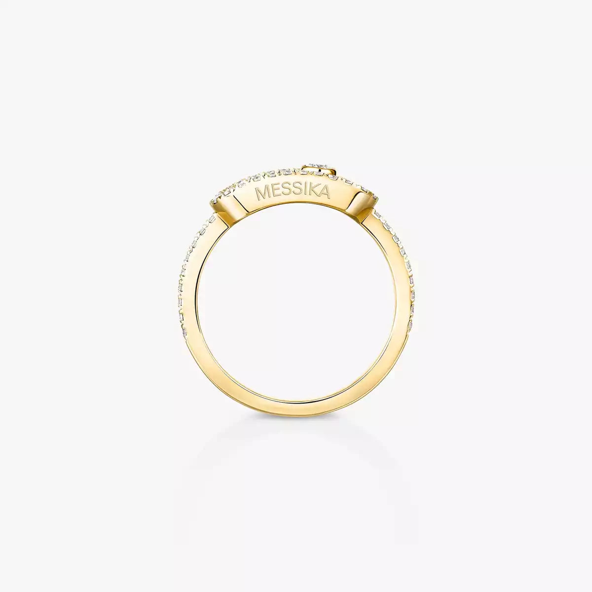 [LUXE]Move Uno Diamond Ring in Gold
