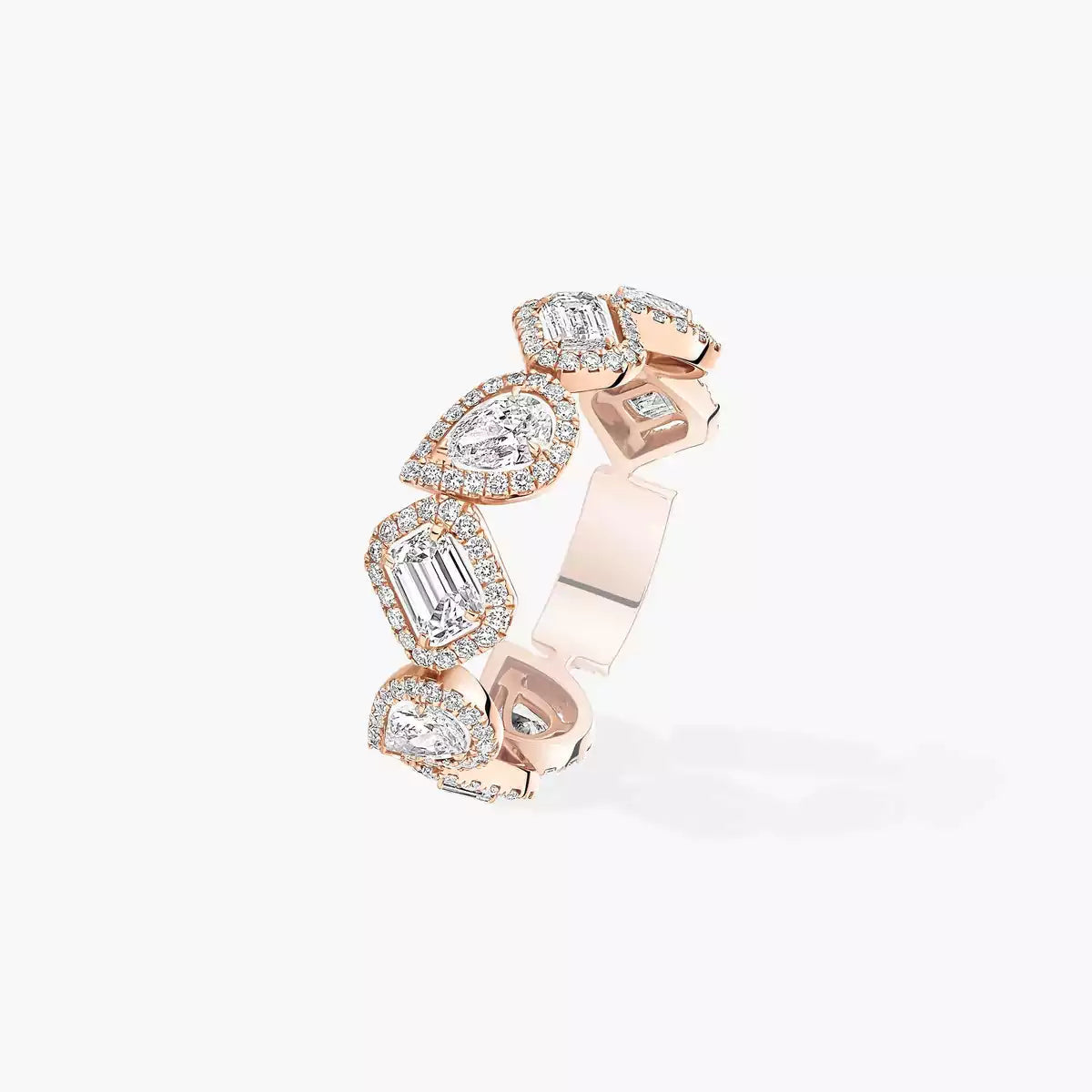 [LUXE]Diamond Wedding Ring My Twin