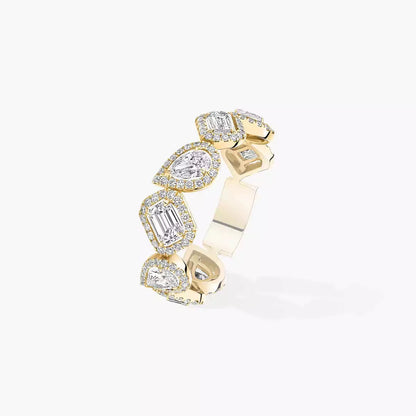 [LUXE]Diamond Wedding Ring My Twin