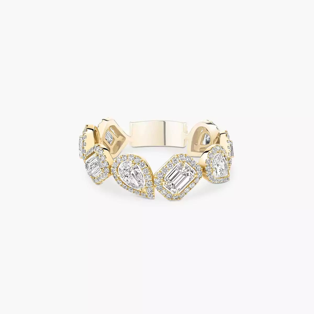 [LUXE]Diamond Wedding Ring My Twin