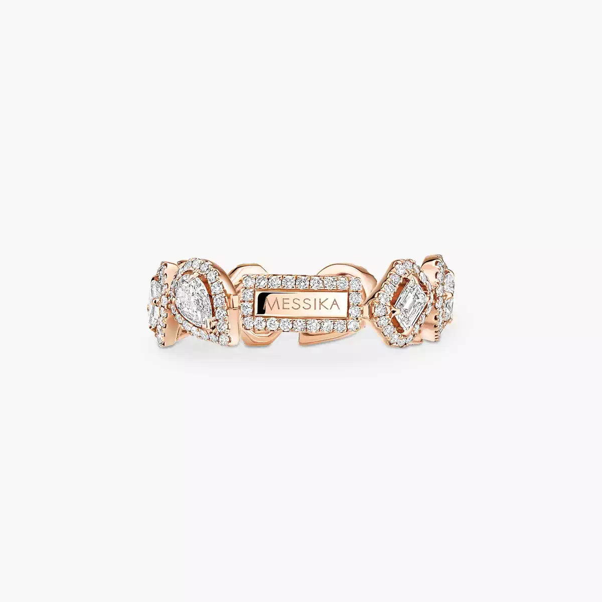 [LUXE]Diamond Wedding Ring My Twin
